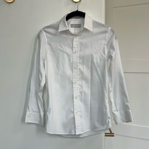 Boys White Nordstrom white dress shirt